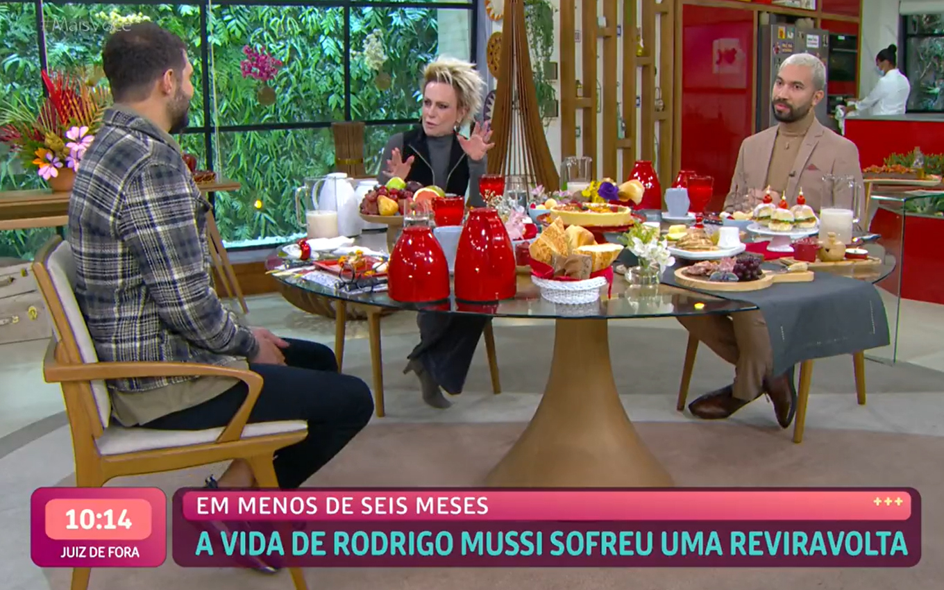 Rodrigo Mussi, Ana Maria Braga e Gil do Vigor