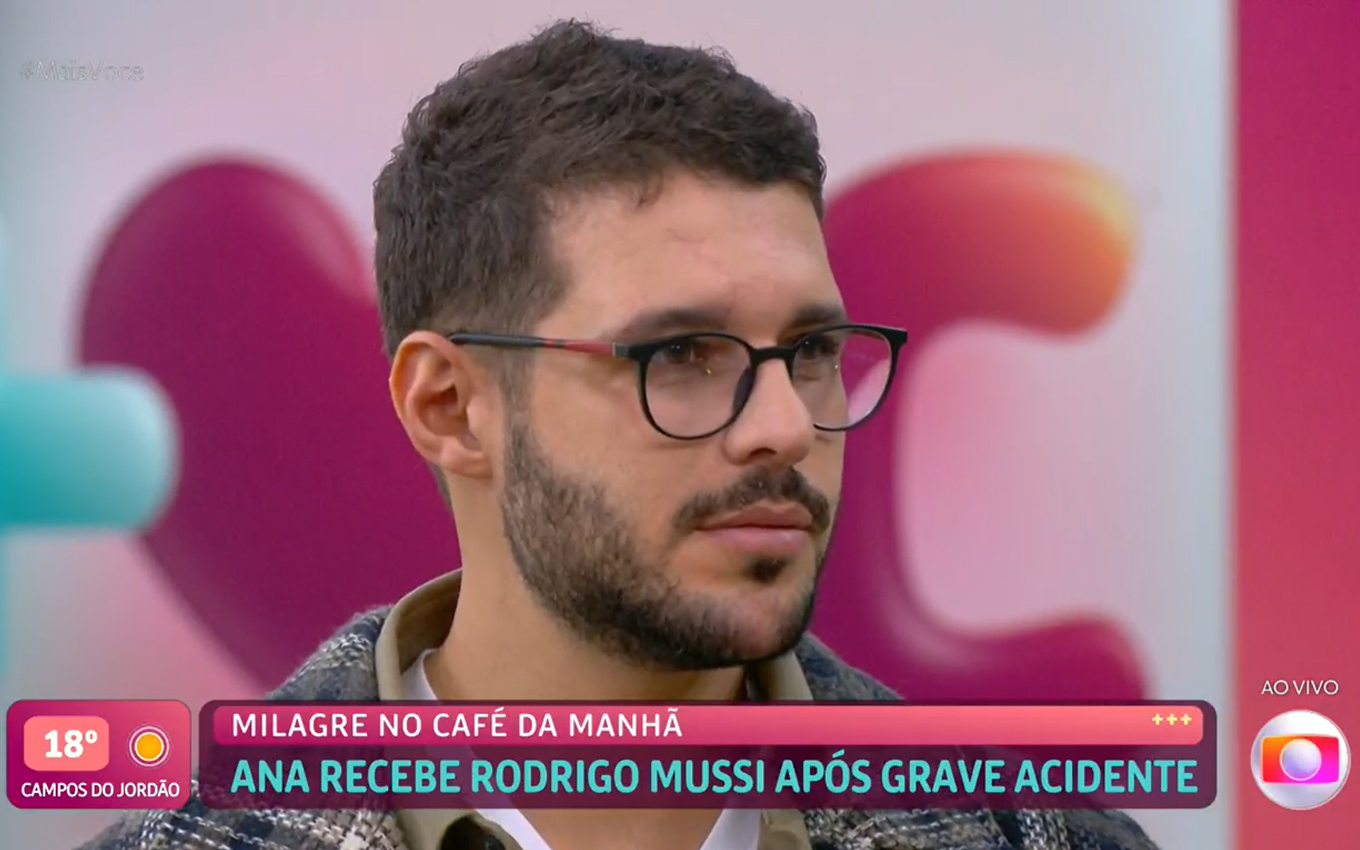 Rodrigo Mussi fala sobre cicatriz no corpo após acidente grave