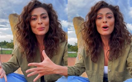Juliana Paes mostra procedimento e faz revelação sobre tatuagens