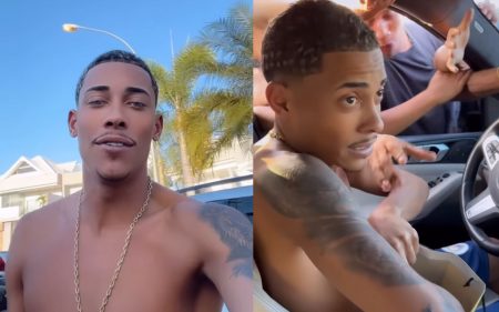 MC Poze choca fãs ao mostrar que distribuiu iPhone no farol