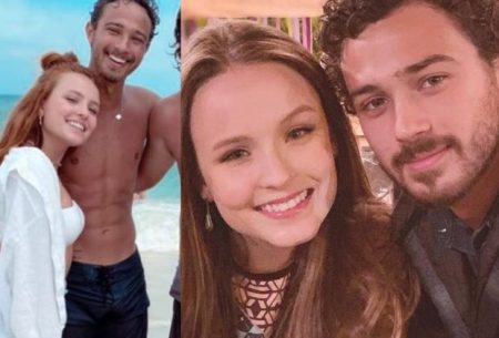 Larissa Manoela reforça rumor de affair com André Luiz Frambach