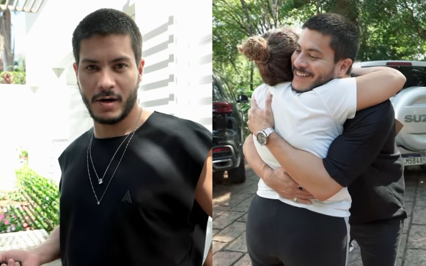 Arthur Aguiar presenteia babá de sua filha com carro