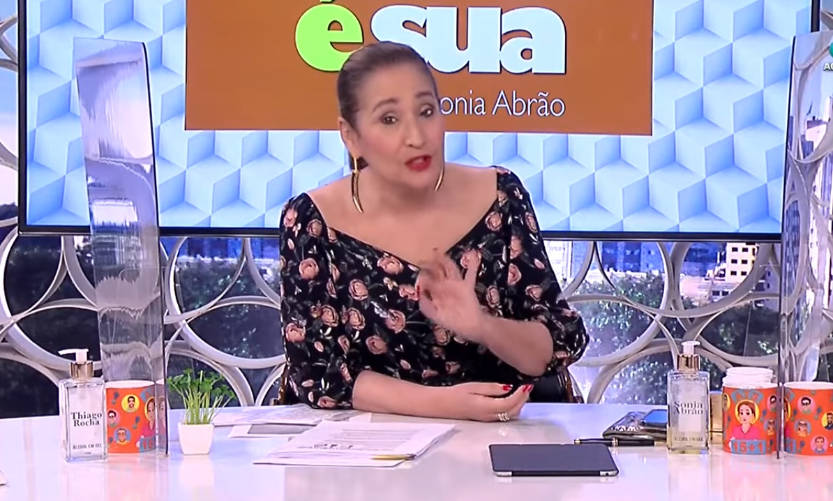Sonia Abrão detona esposa de Stênio Garcia por tirar o ator à força de entrevista
