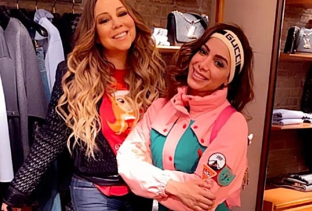 Anitta reencontra Mariah Carey na Itália e viraliza na web