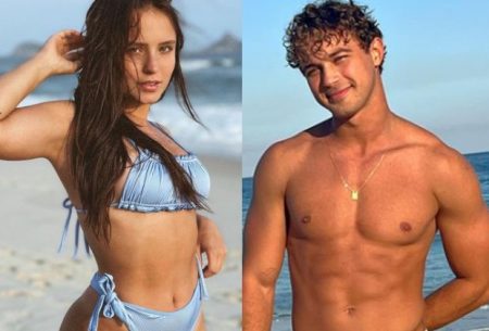 Após rumores, Larissa Manoela é flagrada aos beijos com André Luiz Frambach no Rio