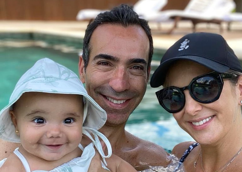 Ticiane Pinheiro e Cesar Tralli celebram 3 anos da filha: “Puro amor”