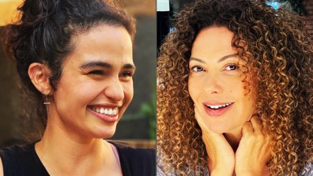 Gêmeos de Nanda Costa e Fabiula Nascimento se reencontro em festinha com famosos