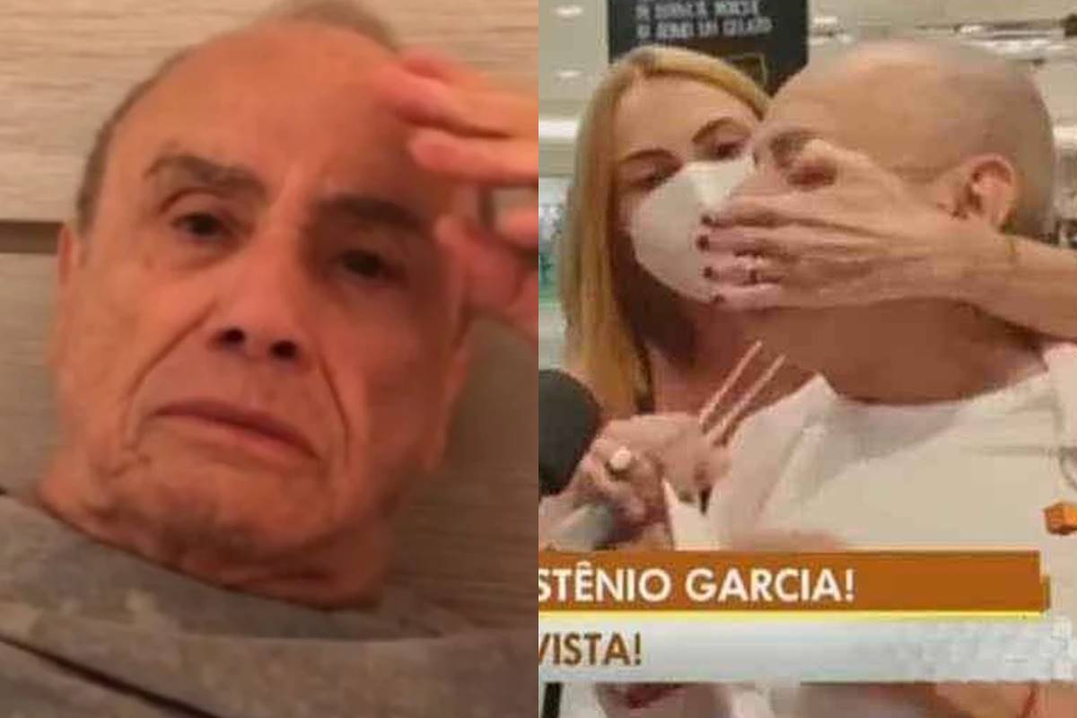 Stênio Garcia se pronuncia após ser tirado à força de entrevista pela esposa