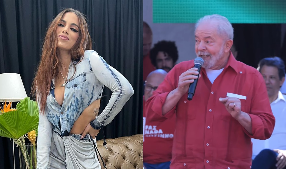 Declaração de Anitta em apoio a Lula provoca reação “de milhões” na web