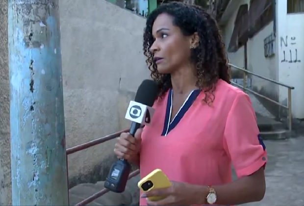 Repórter da Globo é ameaçada ao vivo por criminoso armado; veja vídeo chocante