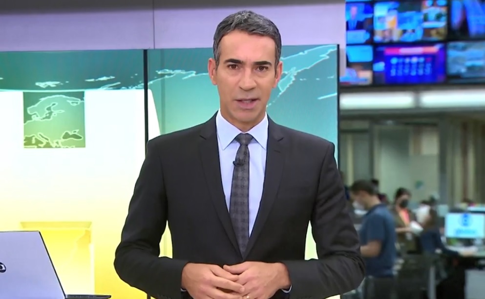 Alan Severiano entrega César Tralli na Globo e deixa âncora sem graça
