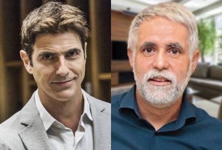 Reynaldo Gianecchini é flagrado com visual diferente e acaba comparado a pastor evangélico