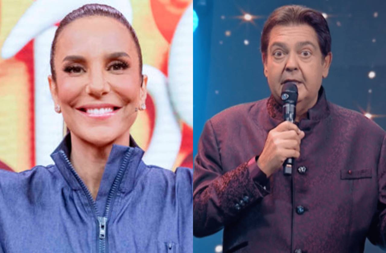 Faustão volta à Globo com homenagem inédita no programa de Ivete Sangalo