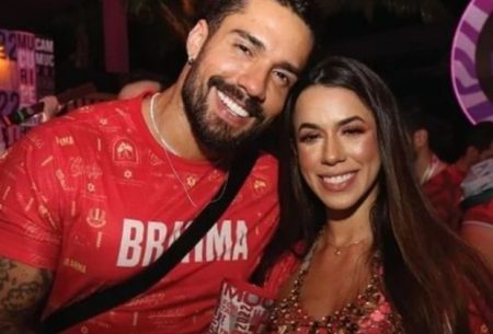 Bil Araújo é visto aos beijos com Larissa Tomásia em micareta