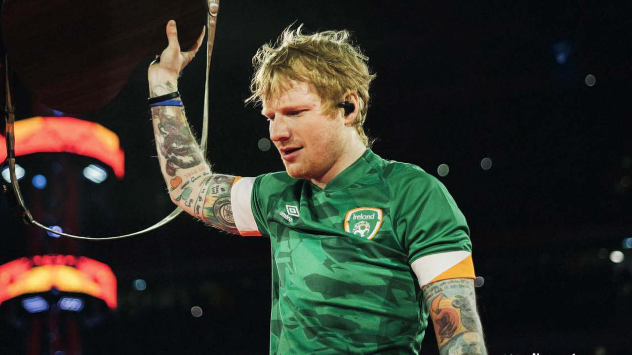 Ed Sheeran alcança feito inédito em ranking mundial do Spotify