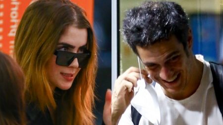 Jade Picon, Mateus Solano e mais famosos são flagrados em aeroporto do Rio de Janeiro