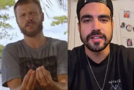 Internautas comparam Rodrigo Hilbert com Caio Castro e mandam recado ao ator
