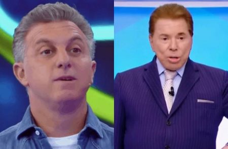 Luciano Huck se compara com Silvio Santos e leva cutucada durante o Domingão