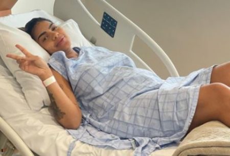 Tays Reis faz forte desabafo após cirurgia e doses de morfina