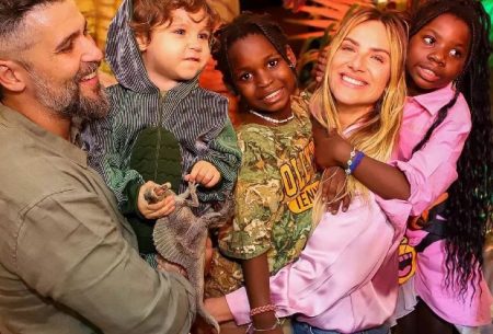 Bruno Gagliasso e Giovanna Ewbank integram comitê antirracista em colégio dos filhos