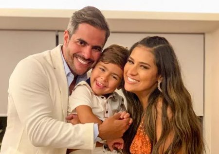 Simone e Kaká Diniz celebram aniversário do filho mais velho