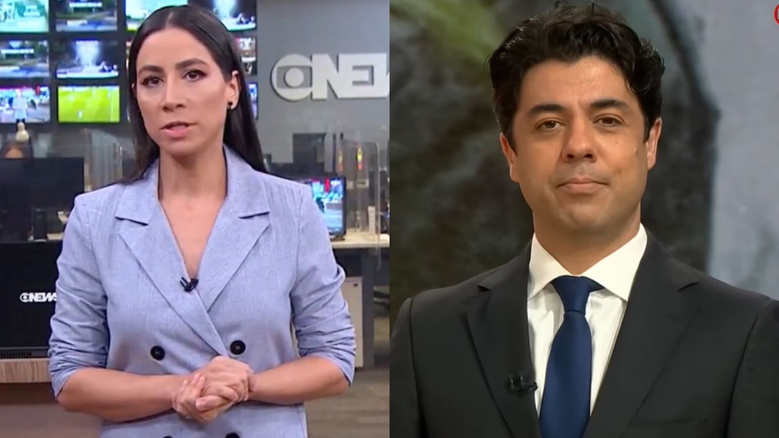 Julia Duailibi e Tiago Eltz comandam o novo jornal “GloboNews Mais