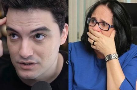 Felipe Neto diz que Damares é mentirosa e desafia a ministra a processá-lo