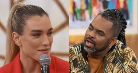 Atriz de Pantanal usa termo racista no Encontro e Manoel Soares reage