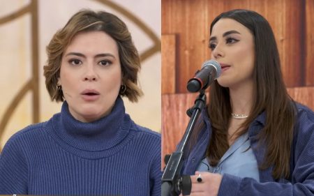 Michelle Loreto cria climão com cantora gospel no Encontro