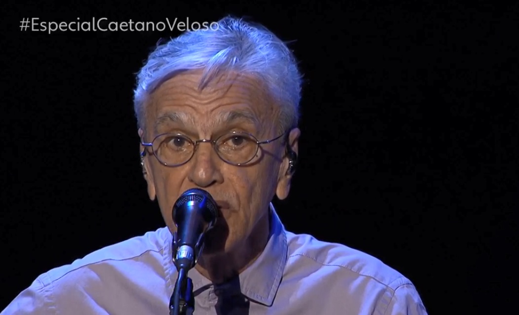 Live de Caetano Veloso no Globoplay atinge marca impressionante
