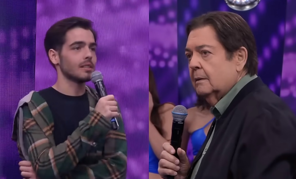 João Guilherme Silva faz pergunta sobre sexo ao vivo e deixa Faustão constrangido
