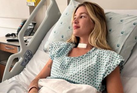 Ex-BBB Aline Gotschalg revela como ficou cicatriz no pescoço após retirar tumor