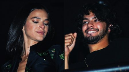 Bruna Marquezine e Xolo Maridueña vão a show juntos e detalhe especial chama a atenção