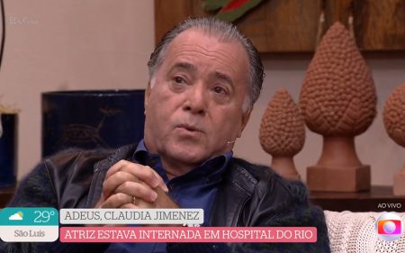 Tony Ramos fala sobre relação de amizade com Claudia Jimenez: “Deus te receba”
