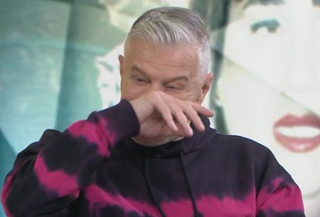 Miguel Falabella chora na TV e revela história inédita de Claudia Jimenez no hospital