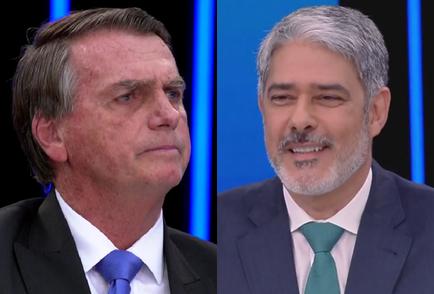 Bolsonaro critica William Bonner no SBT ao comentar condenações de Lula