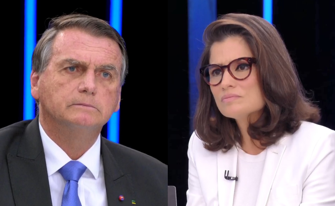 Renata Vasconcellos falou a verdade; veja os vídeos de Bolsonaro imitando falta de ar na pandemia