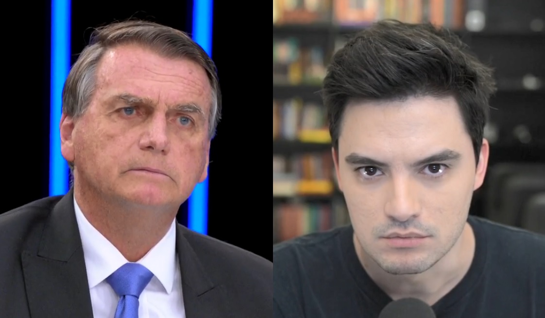 Bolsonaro faz coro de “imbrochável” e Felipe Neto reage sobre virilidade