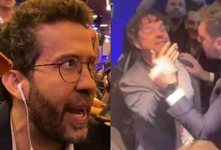 Adrilles discute com André Janones, clima fica tenso e Band toma atitude