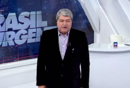 Na Band, Datena expõe internação da neta com pneumonia, apela à fé e desabafa