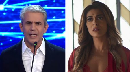 Juliana Paes reage após Felipe D’Ávila cometer gafe inesperada em debate da Band