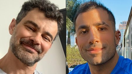 Carmo Dalla Vecchia “dá em cima” de Kaysar Dadour e brincadeira vai além