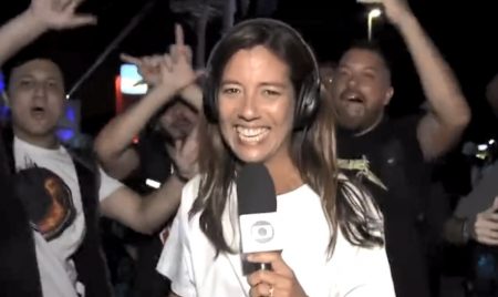 Público do Rock in Rio invade transmissão da Globo e xinga Bolsonaro ao vivo