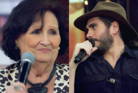 Dona Déa surpreende, dá em cima de Gabriel Sater e faz proposta inusitada na Globo