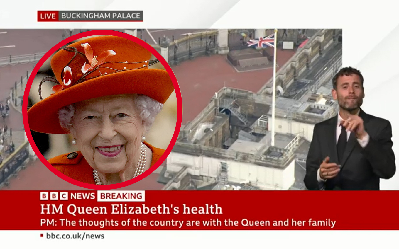 BBC suspende programação normal após problema de saúde da rainha Elizabeth II