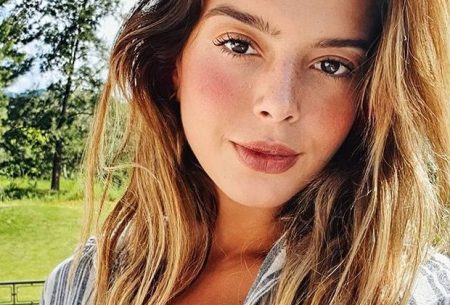 Giovanna Lancellotti exibe bastidores de novo filme ao lado de Danilo Mesquita na Amazônia