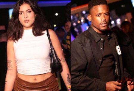 Hana Khalil e Maicon Rodrigues reatam namoro e curtem noitada juntos