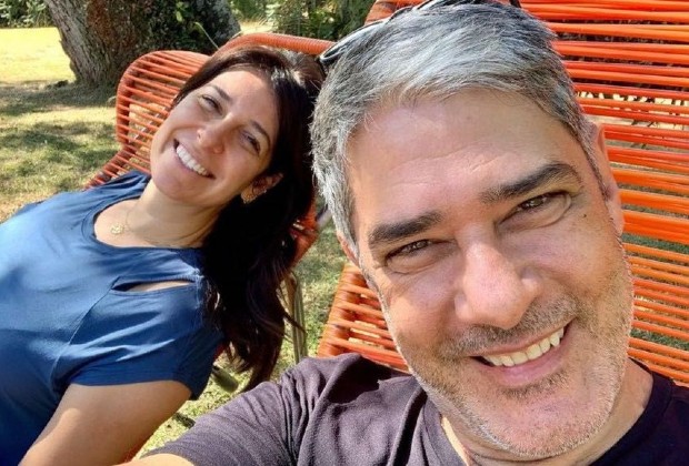 Natasha Dantas comemora aniversário de casamento com William Bonner