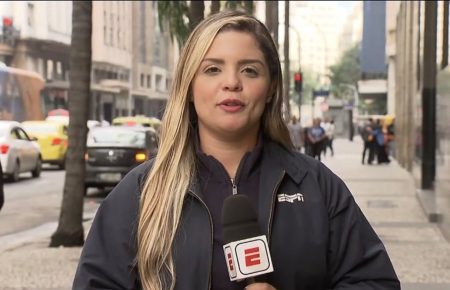 Repórter da ESPN que foi assediada faz desabafo nas redes sociais