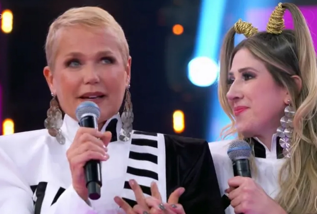 Xuxa se emociona em apresentação épica com Dani Calabresa no Domingão